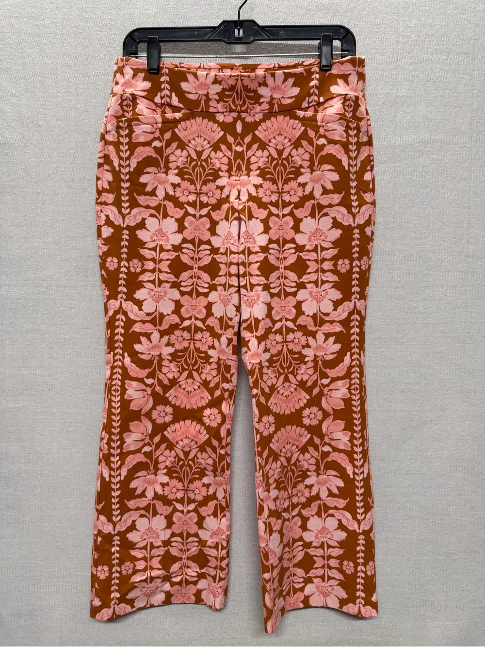 Spartina 449 Floral Boot-Cut Pants - size L